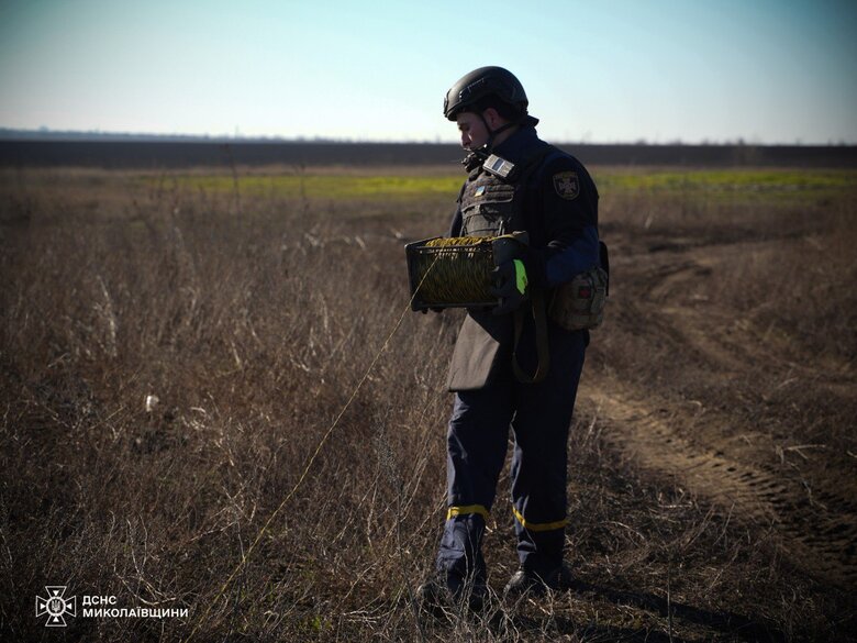 FAB-500 aerial bomb in Mykolaiv region