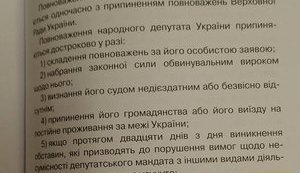 Луценко о Томенко и Фирсове: "Единственный путь избежать процедуры лишения мандата - заявление о возвращении во фракцию". ДОКУМЕНТ