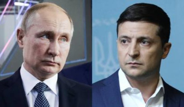 Зеленський телефоном обговорив із Путіним припинення вогню на Донбасі