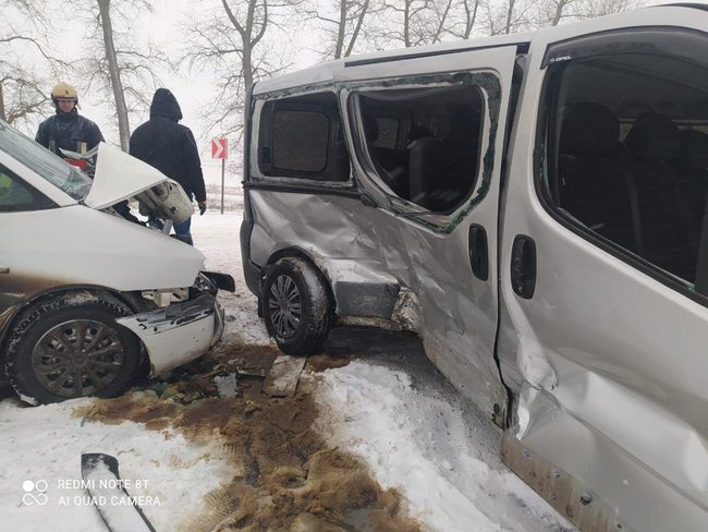 Opel занесло на трасі й викинуло на зустрічку на Тернопільщині: травмовано 7 осіб, зокрема дитину 01