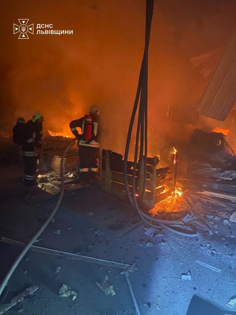 Strike on the Lviv region