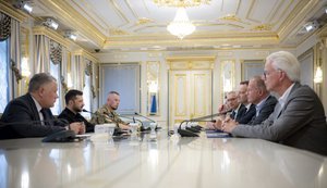 Зеленский встретился с лидерами двух фракций Бундестага: обсудили укрепление ПВО и давление на Россию