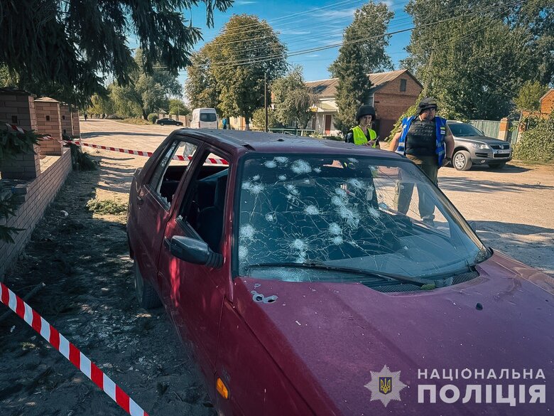8 вересня російські військові завдали майже 300 ударів по Сумщині