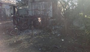 After Terrorists Fired at Novosvitlivka Village by MRLS Uragan. PHOTOS