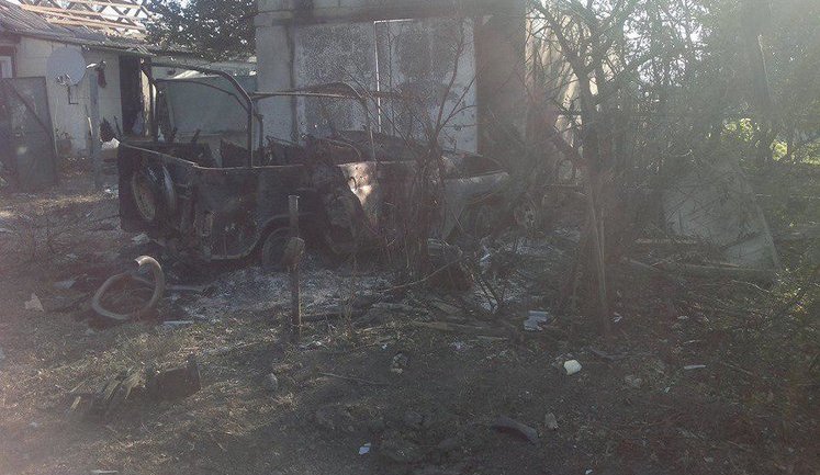 After Terrorists Fired at Novosvitlivka Village by MRLS Uragan. PHOTOS