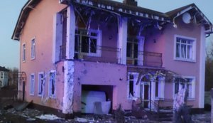 Рашисти ударили по Чернігівщині: загинув чоловік, є пошкодження. ФОТОрепортаж