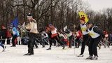 В Киеве дипломаты стали на лыжи: американцы перегнали посла Австрии и Герегу. ФОТО
