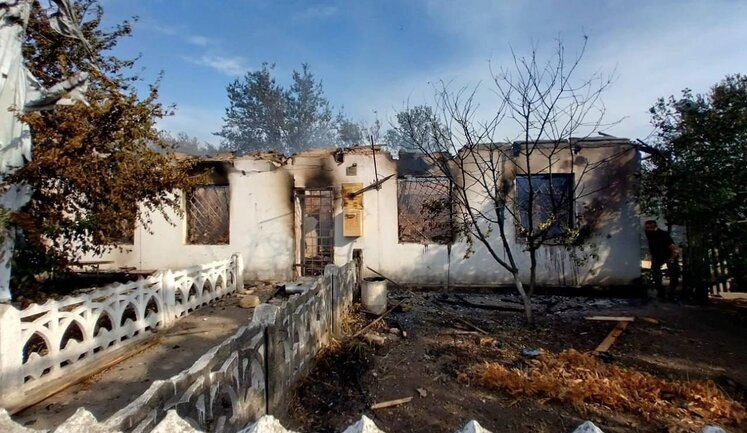 Consequences of enemy shelling in Kherson region: one person killed and 13 wounded. PHOTOS