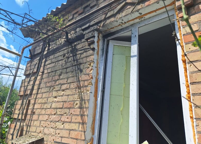 shelling of the Nikopol district