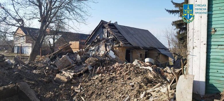 Последствия вражеских ударов по Сумщине 04