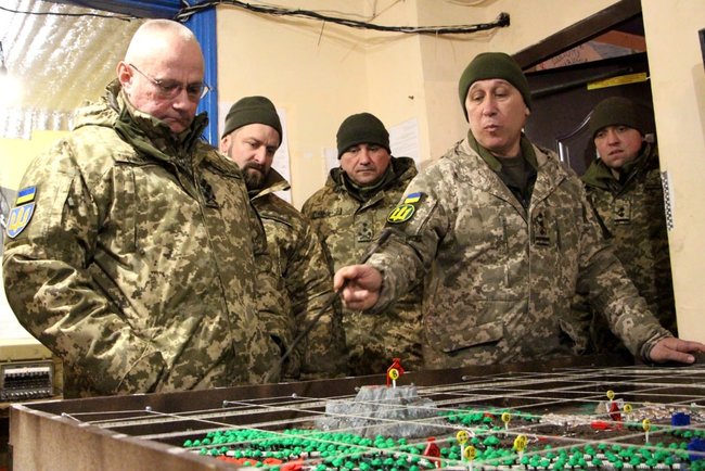 Головком ЗСУ Хомчак відвідав зону проведення ООС 02