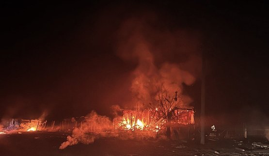 Russian troops shelled eight settlements in the Donetsk region