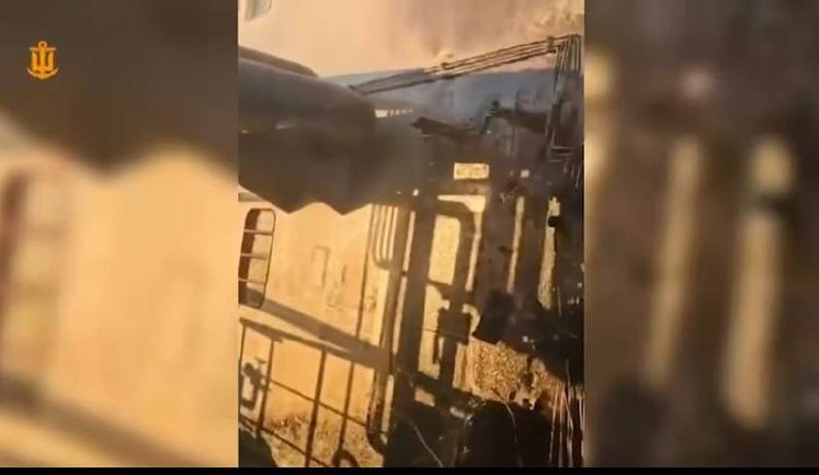 РФ атакувала безпілотником цивільне турецьке судно, яке прямувало "зерновим коридором", - ВМС ЗСУ. ВIДЕО