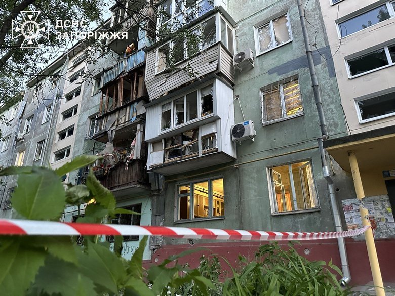Росіяни вдарили по Запоріжжю