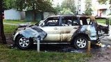 Главе броварского "УДАРа" подожгли джип: "Это откровенный бандитизм со стороны власти". ФОТО+ВИДЕО