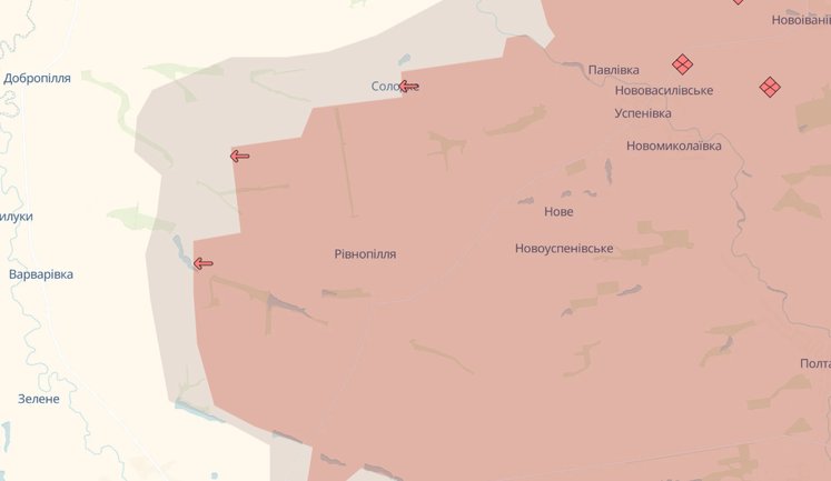 Рашисти мають просування у Запорізькій, Донецькій та Харківській областях, - DeepState. МАПИ