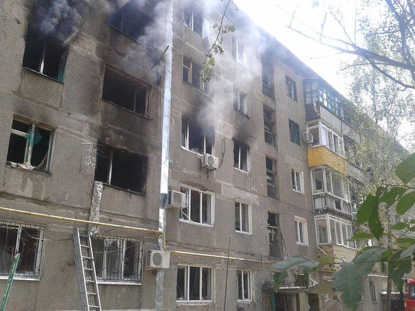 шахтерск обстрелы