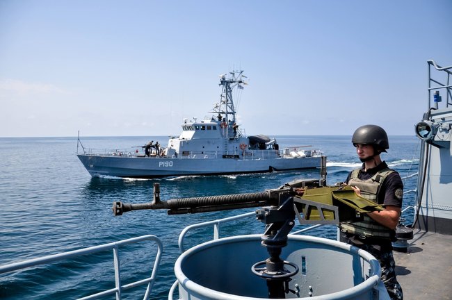 Корабельная группа ВМС Украины осуществила переход Черным морем в грузинский порт Поти 04 Корабельная группа ВМС Украины осуществила переход Черным морем в грузинский порт Поти 04