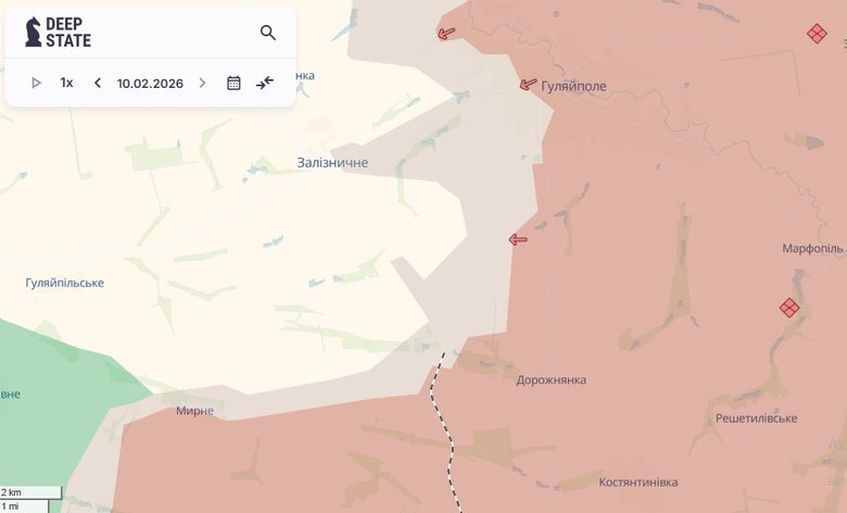 Росіяни просунулися на Донеччині та Запоріжжі — оновлені карти DeepState