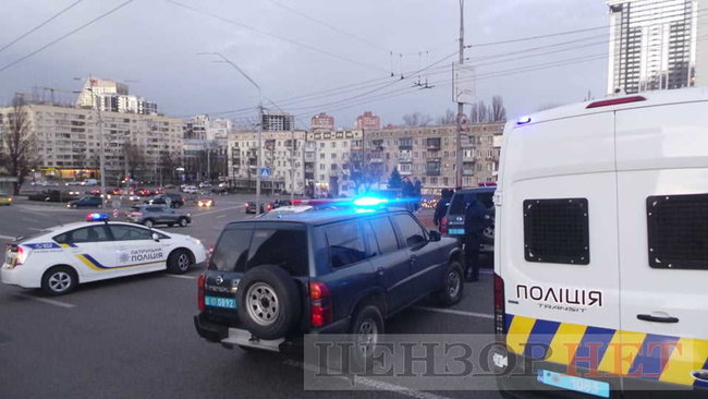 Марш украинских добровольцев проходит в Киеве 03