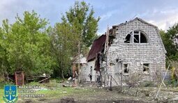 Consequences of the shelling of Kupiansk-Vuzlovyi on 13 May