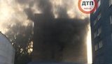 Пожежа в будівлі заводу "Маяк" у Києві: дим було видно за кілька кварталів. ВІДЕО+ФОТОрепортаж