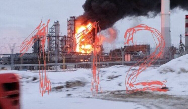 Минобороны РФ сообщило о массированной атаке дронами на РФ, в Орле горит резервуар с нефтепродуктами, в Кстово пожар на "Лукойл-Нижнегороднефтеоргсинтез". ФОТО