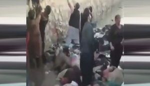 Перші хвилини після вибухів в аеропорту Кабула. ВІДЕО 18+