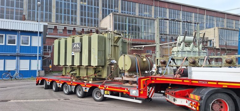 В Україну доставили трансформатор німецької ТЕЦ