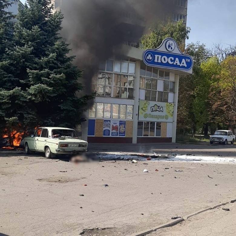 Рф атакує цивільні авто в Краматорську