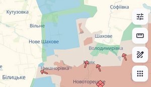 Defense forces repelled Russians near Nove Shakhove in Donetsk region. Enemy occupied Novohryhorivka in Zaporizhzhia region, - DeepState. MAP