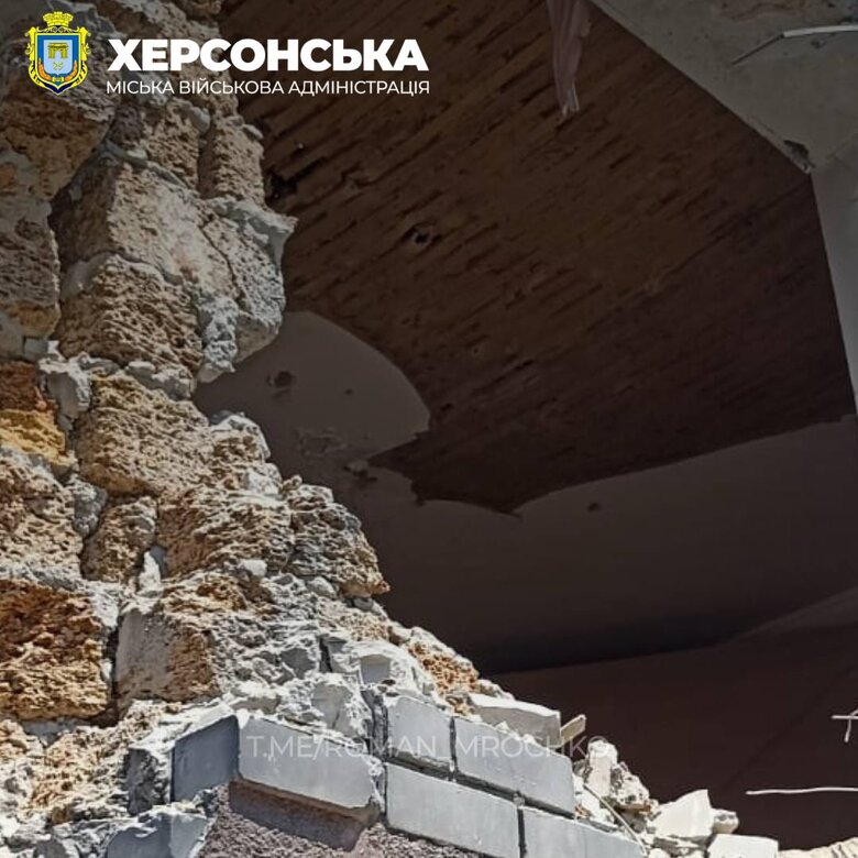Обстріл Херсонської громади