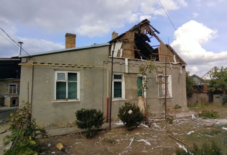 Russian attacks on Dnipropetrovsk region on 9 October