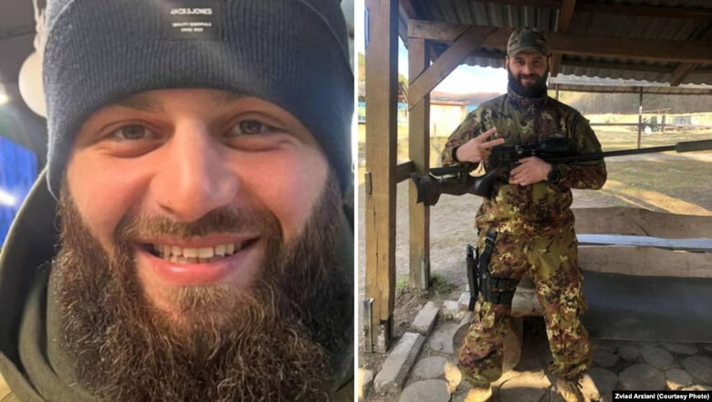 Georgian volunteer killed