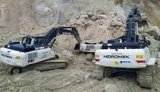 На Львовщине в результате оползня на песчаном карьере погиб водитель экскаватора, - ГСЧС. ФОТО