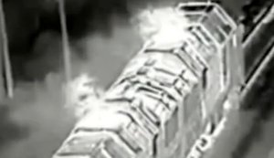 Ukrainian drone struck locomotive of fuel train in Bryansk region. VIDEO