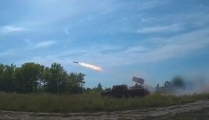 Бойова робота розрахунку мобільної РСЗВ "RAK-SA-12" прикордонної бригади "Помста": "Бах-бах! Ти чуєш це? Рай для ушей!". ВIДЕО