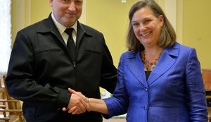 Турчинов и Нуланд обсудили сотрудничество в секторе безопасности и обороны. ФОТОрепортаж