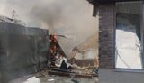 Рашисты нанесли удар по Днепру: повреждено более 10 домов, возник пожар. ФОТОрепортаж