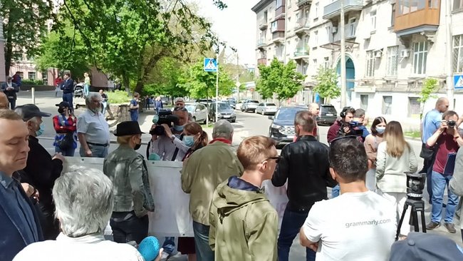 Ні - руйнуванню історичного Києва!: активісти протестують проти забудови маєтку 19 століття в центрі столиці 14