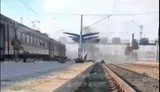 First moments after Russian "Shahed" strike on Dnipro railway station. VIDEO