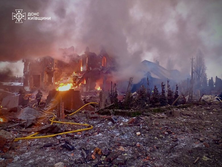 Shelling of Kyiv region