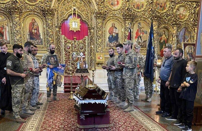 Kyiv bids farewell to Georgian volunteer Vano Nadiridze, who fought on the side of Ukraine