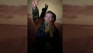 Пленный оккупант хвастается родственными связями с Гитлером и показывает приветствие нацистов. ВИДЕО