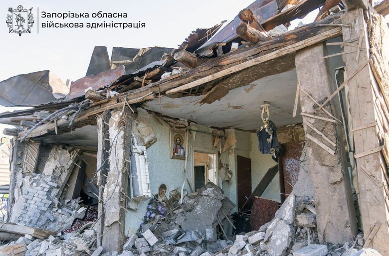 shelling of the Zaporizhzhia region