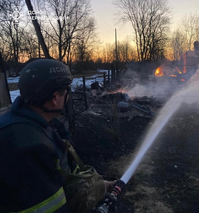 Обстріли Чернігівщини