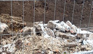У Печерському районі Києва стався обвал на будівництві, 1 людина загинула, 1 травмована. ФОТО