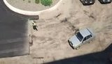 "Хвора взагалі чи що?! Що ти витворяєш?!" - у Ржищеві поліція після погоні та стрільби затримала дівчину-водія. ВIДЕО