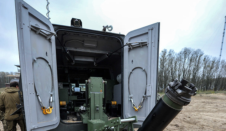 Designers successfully tested new Ukrainian-made mortar, - NSDC Secretary Turchynov. VIDEO&PHOTOS