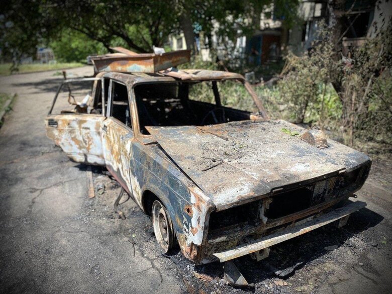 Обстріл Словянська: Три особи загинули, шестеро постраждалих 03